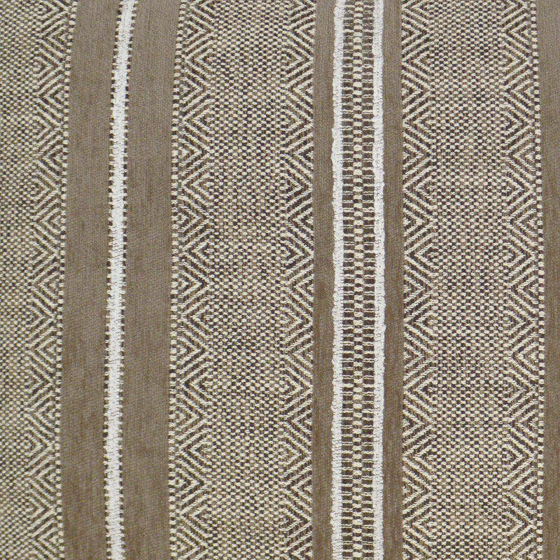 Highland Pillow Cover & Insert, Mocha, Square 24"