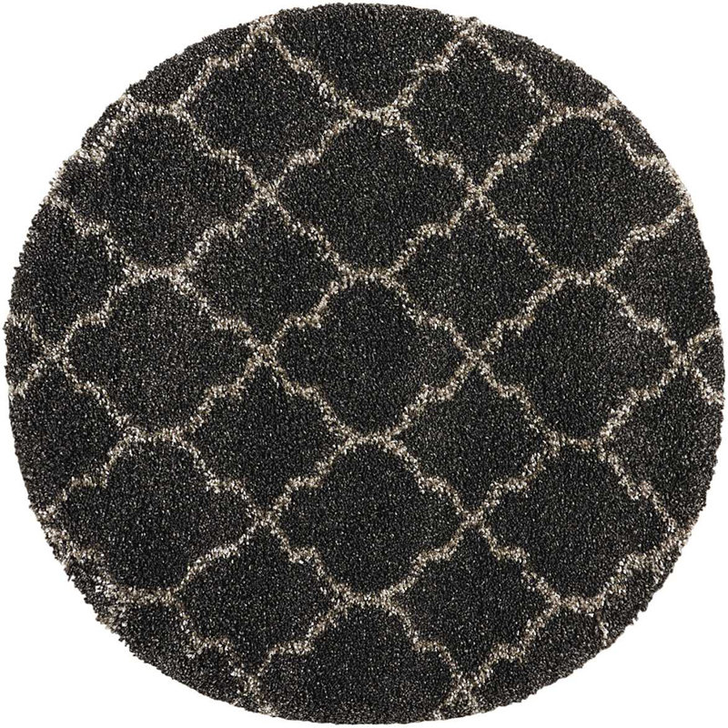 Ilkan Performance Southwestern Indoor / Outdoor Rug, Round 3'11"