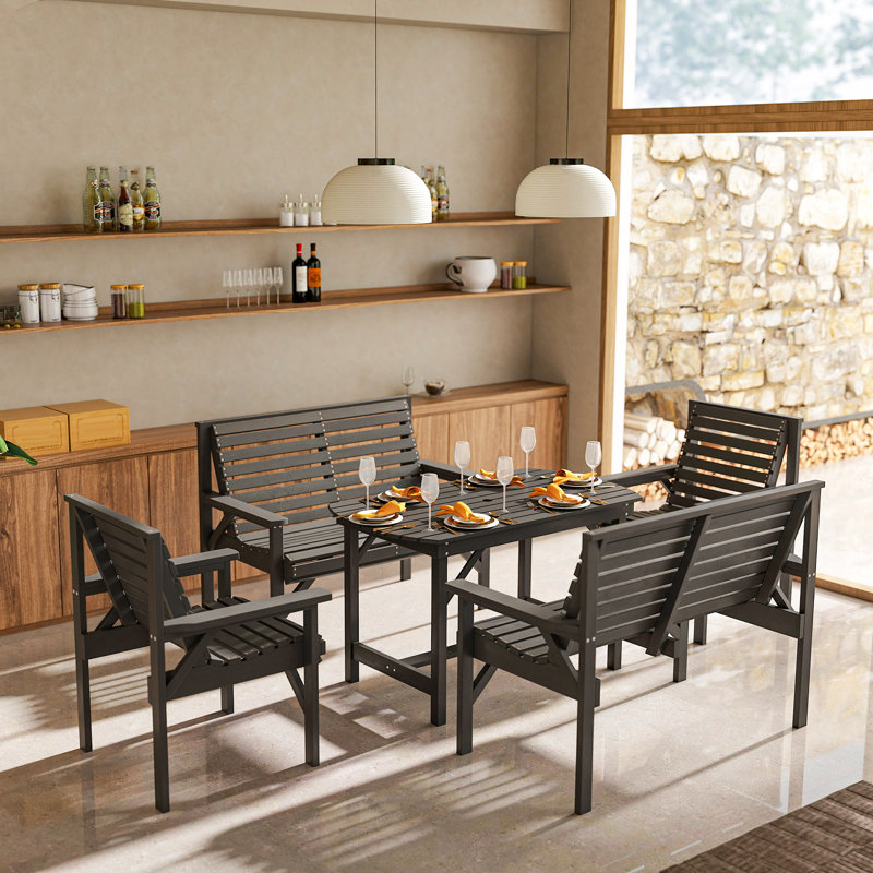 6 - Person Patio Dining Set with