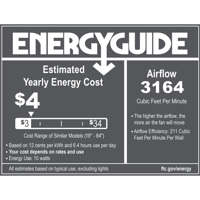 Visual Comfort Fan Maverick Smart 44 LED Indoor Ceiling Fan with Threaded Downrod, Dark Walnut blades and Handheld Remote