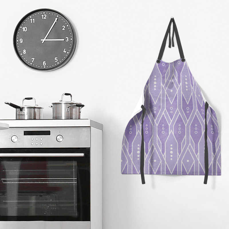 Tablier de treillis, Mauve