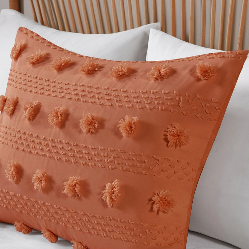 Édredon pour lit simple / simple TG - Tissu de literie de couleur rouille Fun & Resistance, Rouille