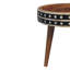Mini table de bout à motif nordique