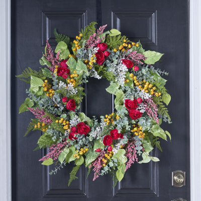 Couronne de soie Camelia Heather