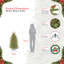 54' H Lighted Artificial Fir Christmas Tree