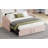 Velvet Daybed with Extended Pop Up Trundle-1126601967