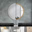 Huldar Glass Flat Wall Mirror-1483005422