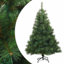  Artificial Hinged Christmas Tree Green PVC, steel-1795394992