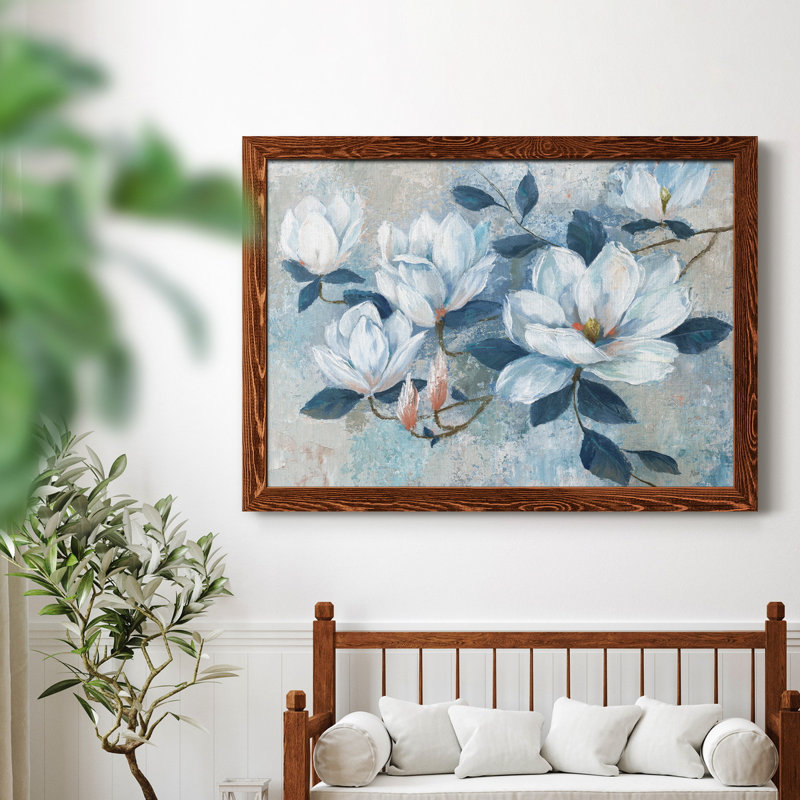 «Spring Bloom I», peinture sur toile encadrée, Érable, H 31,5 po x l 23,5 po x P 1,5 po
