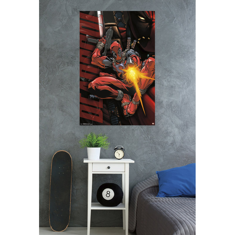 Impression sur papier deadpool-jump