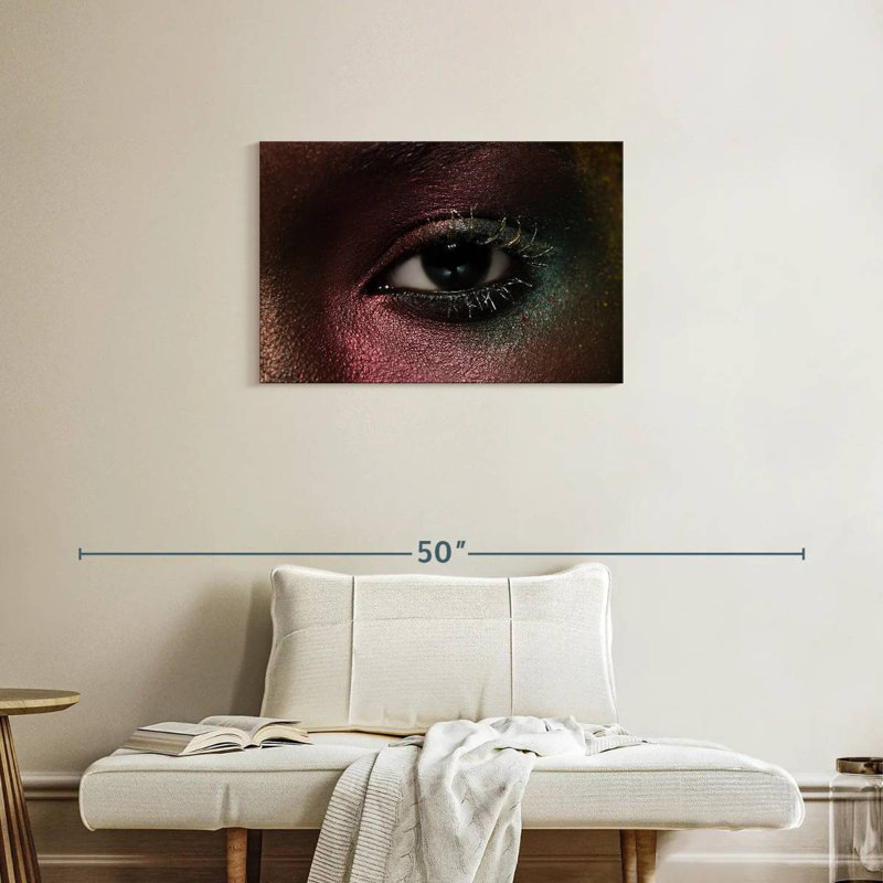 Shuttleworth Dramatic Eye Makeup, 20" H x 30" W