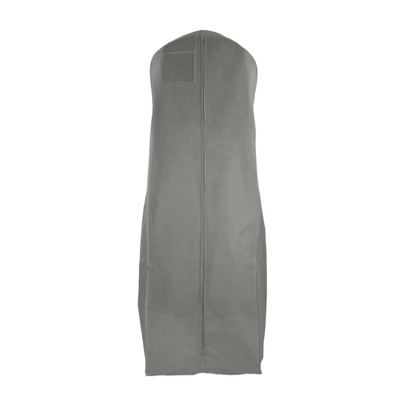 Sac à vêtements en tissu, H 72 po x l 24 po x P 10 po, Noir, noir, noir, noir