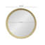 Miroir mural D20x1,5 "transitionnel en bois de manguier avec cadre en bois de manguier massif pour salle de bain-133407150-133407153