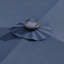 Parasol rectangulaire à énergie solaire 15 pi avec lumières DEL-1113787920