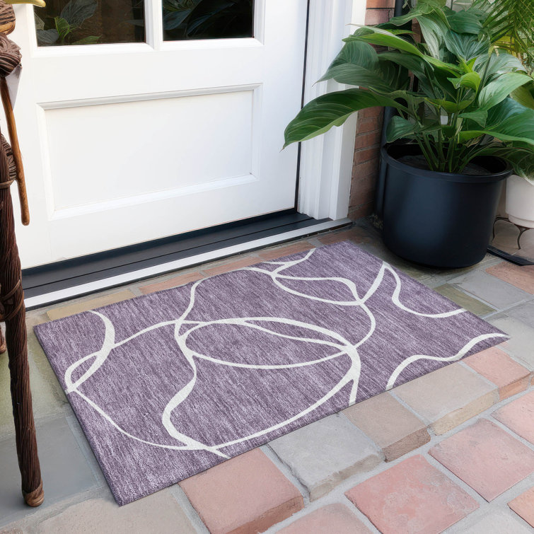 Machine Washable Indoor/Outdoor Chayden ACN999 Rug