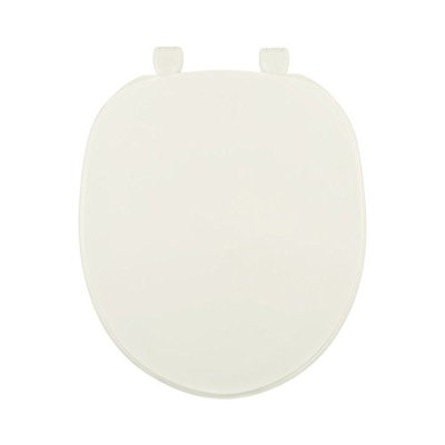 Siège de toilette rond en plastique