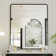 Iron Rectangular Round Corner Frame Bathroom Vanity Mirror Wall Mounted Mirror