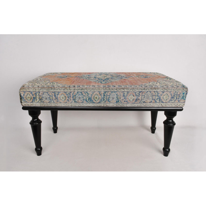 Mudroom banc, banc de piano, banc de repose-pieds, banc rembourré, banc de tapis turc, banc Kilim, banc de décoration intérieure, banc fait à la main