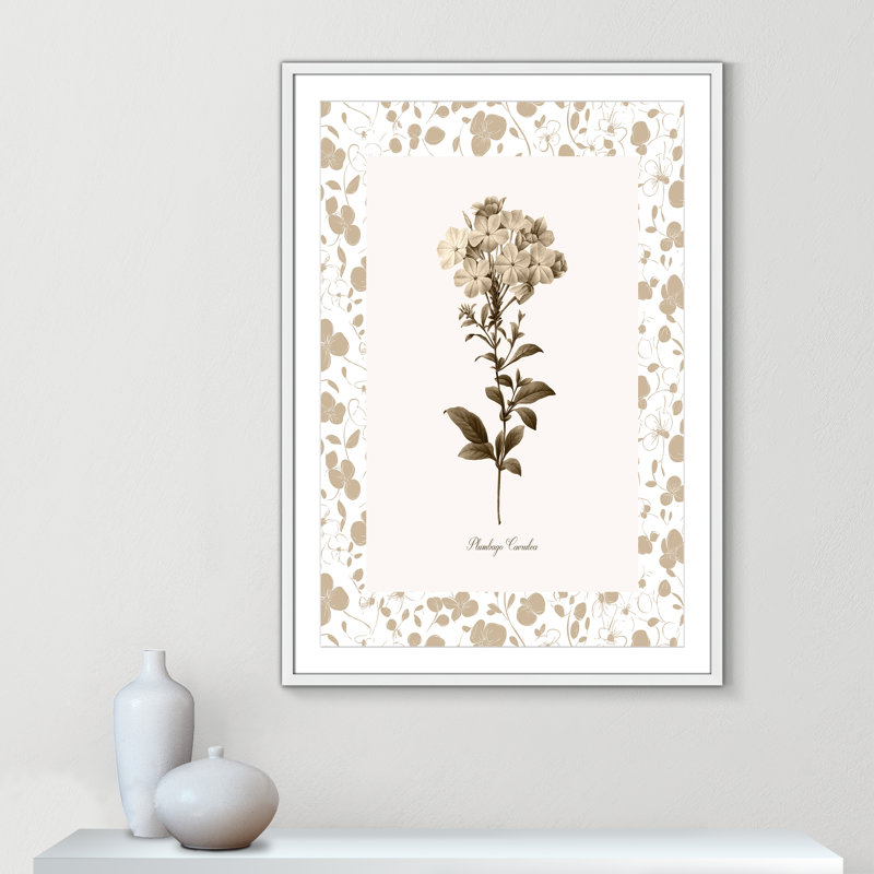 «Neutral Imperial II» par Kelly Donovan, Satin White, 29.5'' W x 41.5'' H, Matted Print