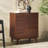 Yarber Groove 3 Drawer Solid Wood Chest-1567512510