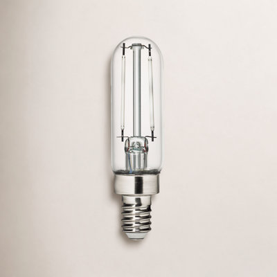 Branded Lamps 2.5W T6 Clear LED Edison Bulb