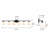6-Light Ribbed Frosted Glass Shades Vanity Wall Light-1672421868