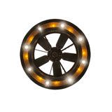 Elk At Dusk Downrod Ceiling Fan