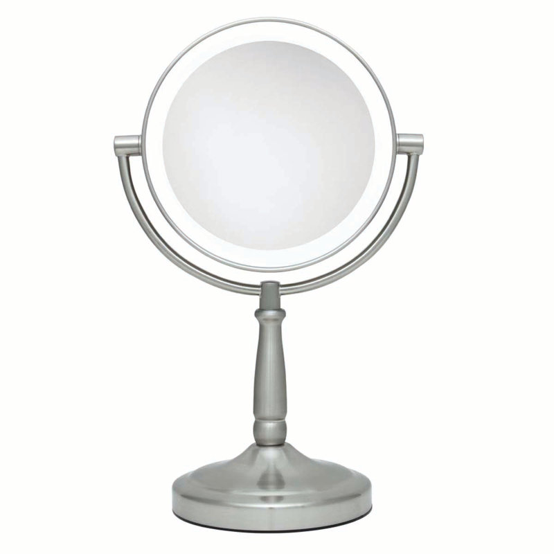 Miroir de maquillage/rasage grossissant éclairé