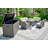 Aevin Rectangular 8 - Person 71" Long Dining Set with Cushions