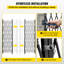 154.9cm H x 309.9cm W Steel Gate-1801938825