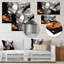 Encre liquide grise et noire Fusion I - ligne murale minimalisme MT137361-1547760254