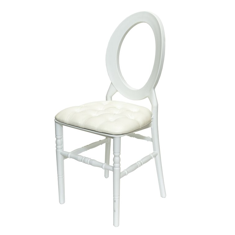 King Louis Chair- Grey Dust Fabric Back – Professional Party Rentals