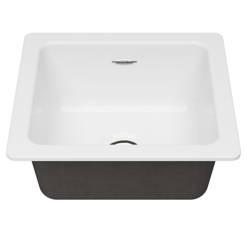 Delancey 18'' L Single Bowl Cast Iron Kitchen Sink