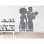 Adhésif mural Couple afro American Gym-1928129821-1928207637-1928207643