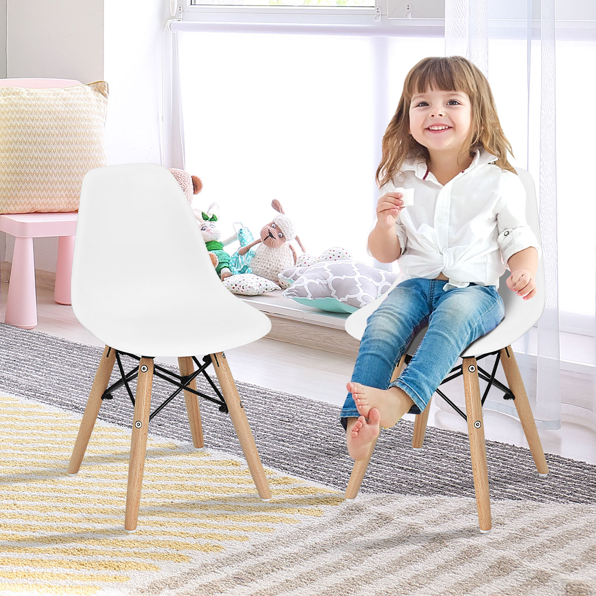 Kids best sale eames chair