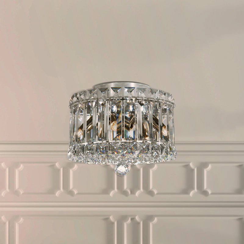 Plaza 4 - Light Flush Mount, Spectra Clear