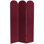 Cloison pliante en velours 3 panneaux Wayt