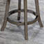 Tabouret de bar et de comptoir pivotant Crume-387567177-387567172