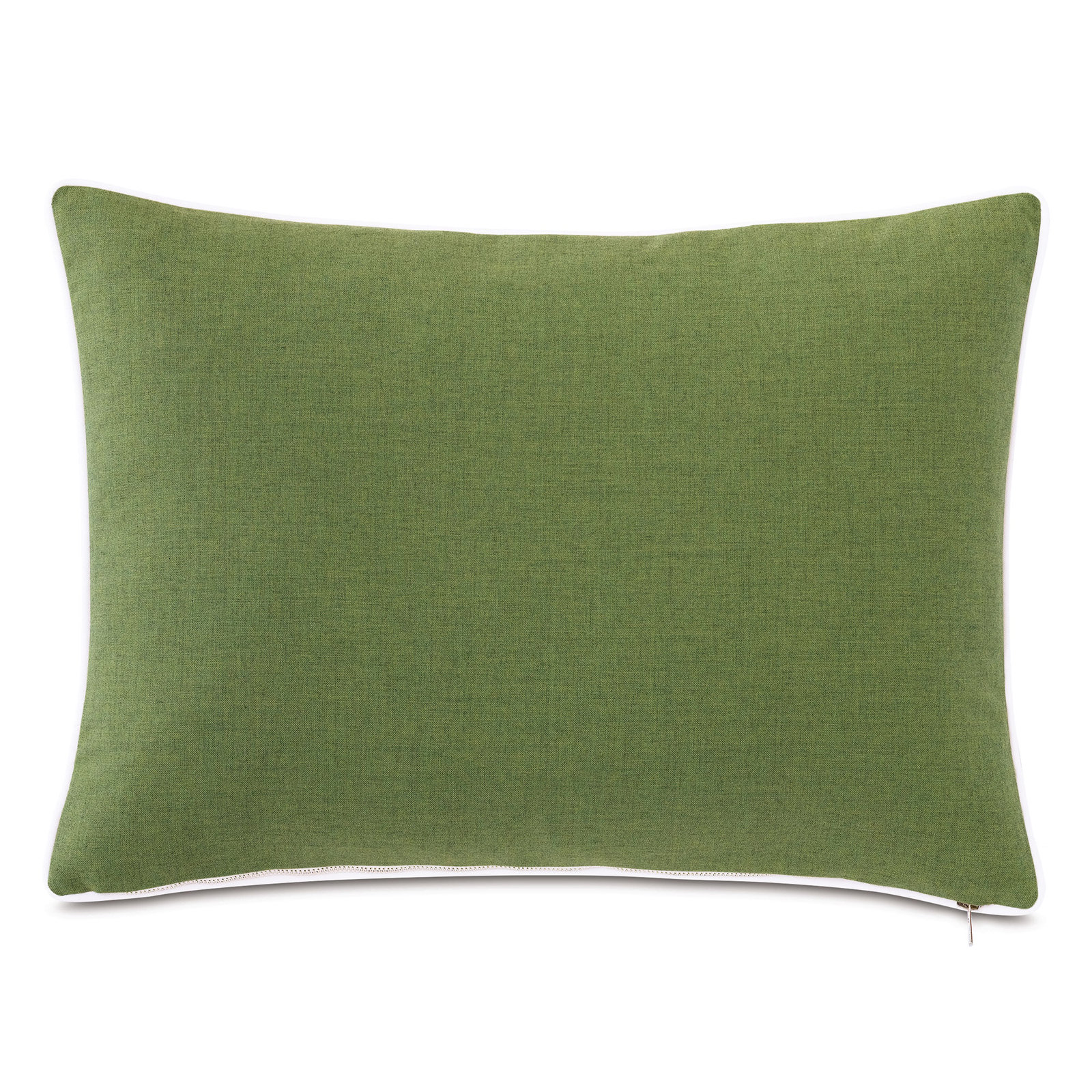 Alameda Striped Sunbrella® Indoor/Outdoor Lumbar Throw Pillow, Porch Moss/Sail Fuchsia