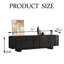 Meuble télé 71 po noir, console multimédia moderne avec tiroir et rangement, meuble audio-vidéo pour salon-508204953