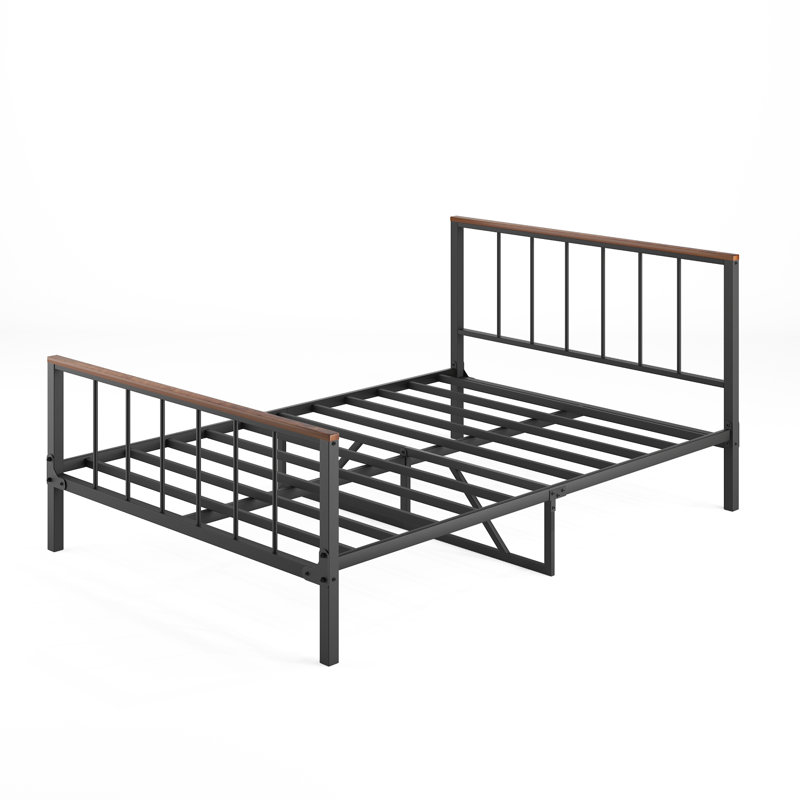 Esmael Bed with Headboard and Footboard, Full/Double