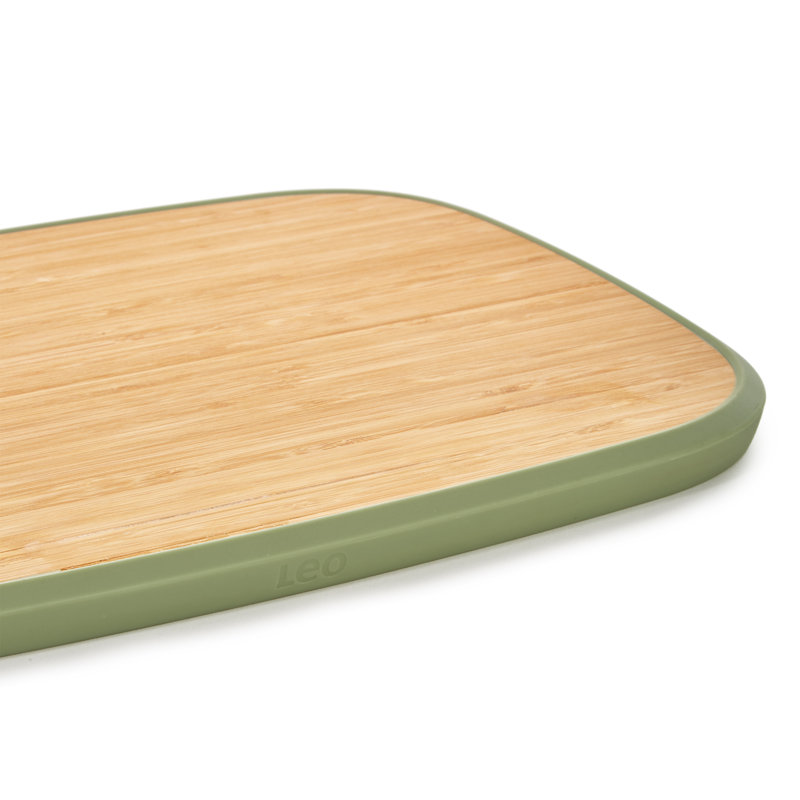 Grande planche à découper en bambou BergHOFF Balance 14,5 po, matériau recyclé, vert