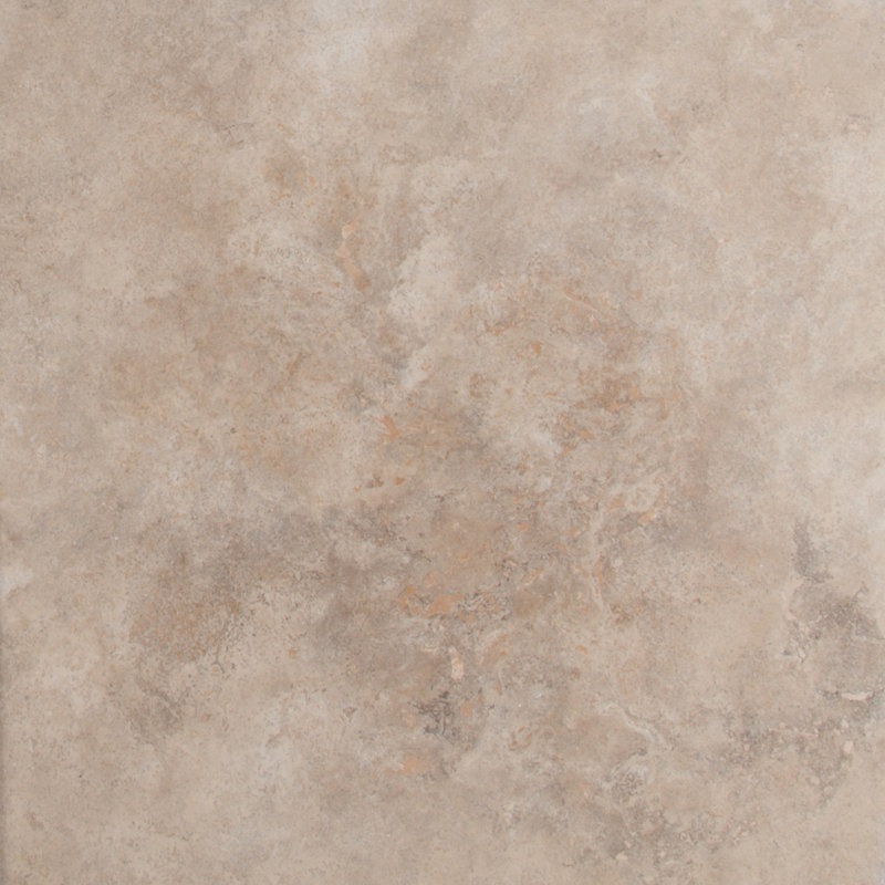 Marzana Almond 18 in. x 18 in. Honed Travertine Floor and Wall Tile