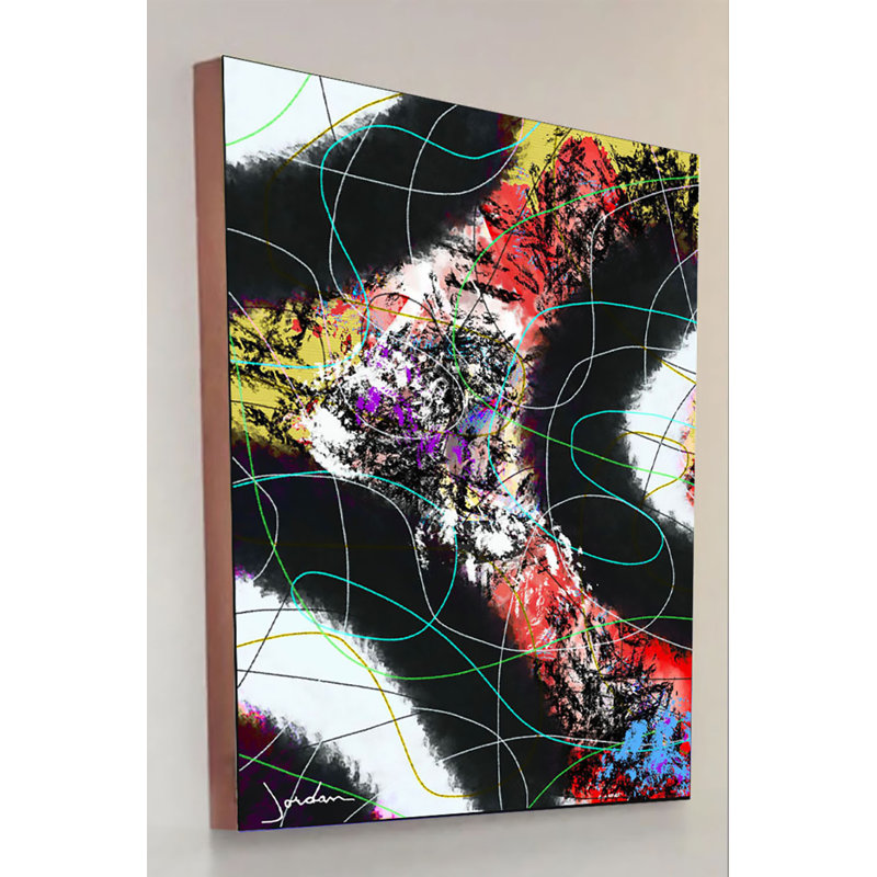 Peinture chaude et floue