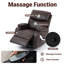 85.1cm Wide Standard Recliner with Massager-1888232559