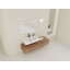 Meuble-lavabo mural 60 po avec lavabo en résine et tiroir à fermeture en douceur 60 po