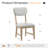 Upholstered Solid Wood Dining Chair-1288223475