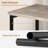 3-Tier Narrow End Table with Storage Shelves – Rustic Wood Side Table for Small Spaces, Sofa, Bedside, Living Room, Bedroom & Office-467641116