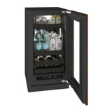 U-Line 18"W. Seamless 3.5 Cu.Ft. Beverage Center - Panel Ready