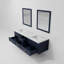Ensemble de meuble-lavabo double mural 72 "avec miroir-82339542-82339543